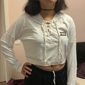 VS pink Crop top